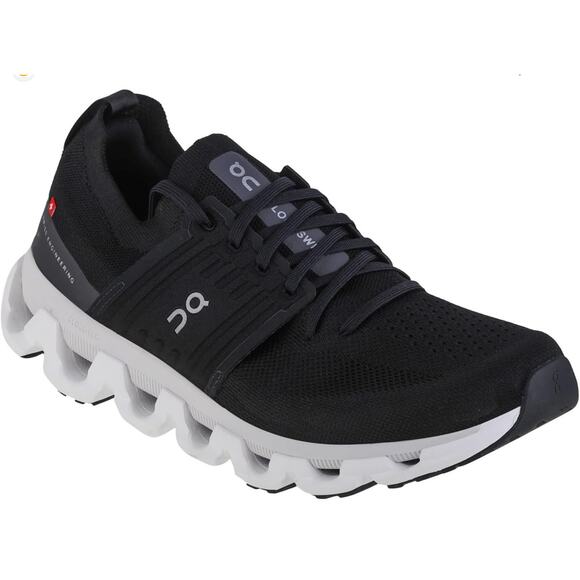 On running women Lace Up  Cur Rex Cloudswift 3 Sneakers Shoes Black Size W9 - Picture 1 of 10